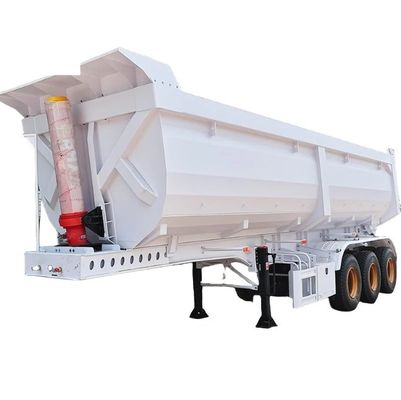 2&quot; 50mm 또는3.5&quot; 90mm JOST 돌 모래 운송 철강 재료를위한 반 트레일러