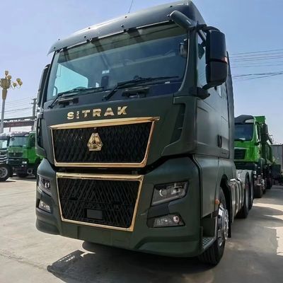 중고용 시노트럭 시트랙 C9H 6X4 540HP 오른손 운전자 유로6 자동 트랙터 트레일러