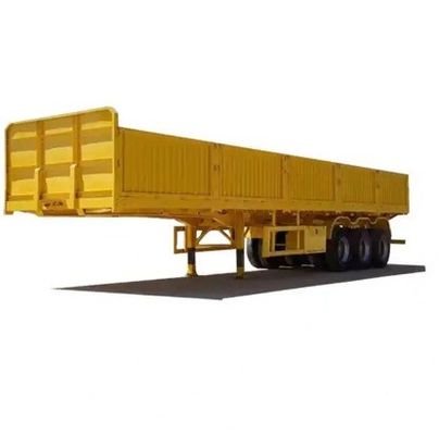 트럭 트레일러 경량형 벽 측면 반 트레일러 Shangdong WS Tare 무게 7500kgs