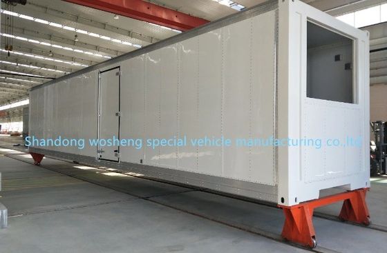 의뢰된 냉장고 냉장고 반 트럭 트레일러 13T/16T 축