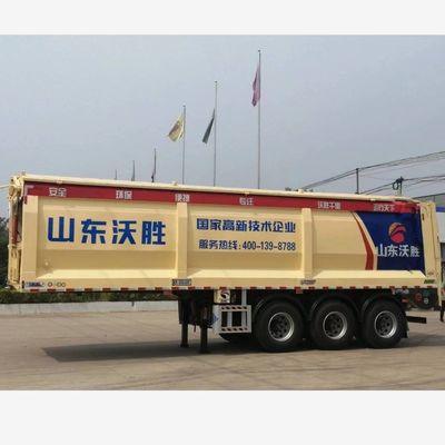 60000kgs 최대 실량 크롤러 / 라이브 바닥 덤프 트럭