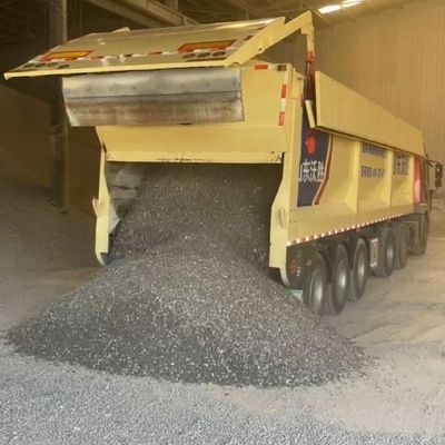 화물 운송 덤프 반 트레일러 트럭 크롤러 라이브 플로어 최대 실력 60000kgs