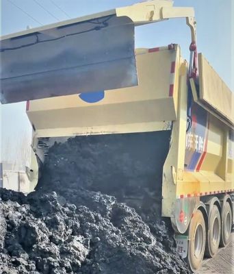 화물 운송 덤프 반 트레일러 트럭 크롤러 라이브 플로어 최대 실력 60000kgs