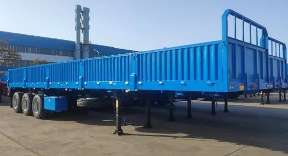 3 X 40L 공기 탱크 3 축 하락 측면 측면 벽 반 트럭 트레일러 화물 운송