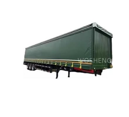 BPW/FUWA Axle 3 Axles 40ft 45ft PVC 커튼 사이드 반 트레일러