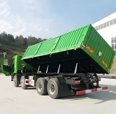 사이드 덤프 트레일러 멀티 액스 45 CBM 사이드 덤퍼 반 트레일러 최대 용량 30000 kg