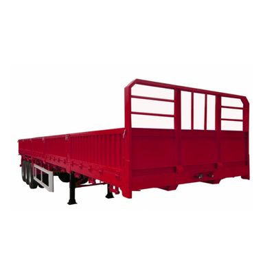 80tons 측면 벽에 열려있는 화물 반 트럭 트레일러와 2&quot; 50mm 또는3.5 &quot;90mm JOST 왕 핀