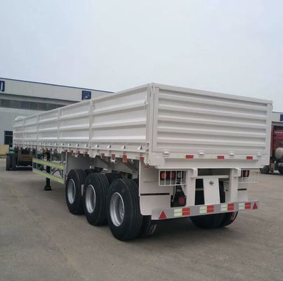 80tons 측면 벽에 열려있는 화물 반 트럭 트레일러와 2&quot; 50mm 또는3.5 &quot;90mm JOST 왕 핀
