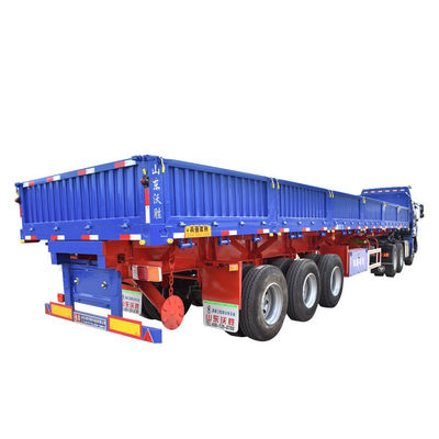 2&quot; 50mm 또는3.5&quot; 90mm JOST 또는 다른 13 미터 수압 덤퍼 팅퍼 사이드 덤퍼 반 트레일러
