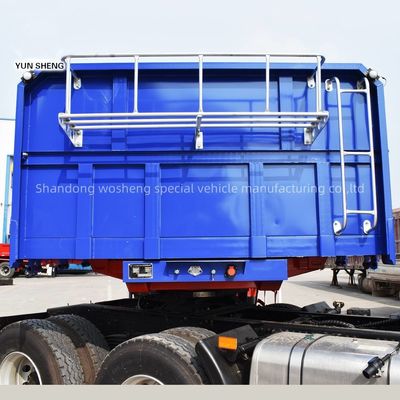 2&quot; 50mm 또는3.5&quot; 90mm JOST 또는 다른 13 미터 수압 덤퍼 팅퍼 사이드 덤퍼 반 트레일러