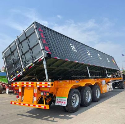 90mm*13/16mm*10층 잎 스프링 스틸 사이드 덤프 티퍼 반 트레일러 농업용
