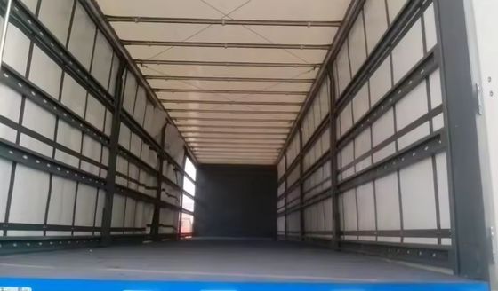 13T 16T BPW/FUWA Axle Tri 3 Axle 밴 박스 타입 트럭 트레일러용 트럭 반 트레일러