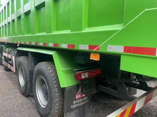 45Cbm 60Ton 덤프 트럭 트레일러 모래 돌 곡물 운송을 위한 뒷 덤프 트레일러