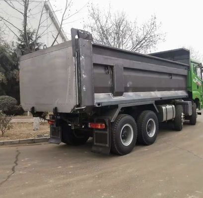 모래 돌 곡물 운송 후방 덤프 반 트레일러 ShanDong WS 3 축 20-100Tons