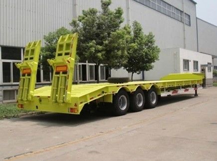 공기 또는 기계식 서스펜션 3/4 Axle Excavator 운송을 위한 로브보이 반 트레일러