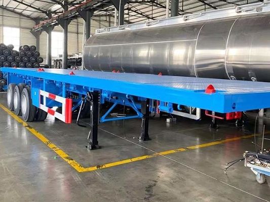 50tons Max Payload 트럭 트레일러 다기능 사이드 월 로드 컨테이너 반 트레일러