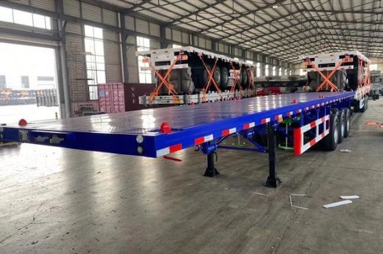50tons Max Payload 트럭 트레일러 다기능 사이드 월 로드 컨테이너 반 트레일러