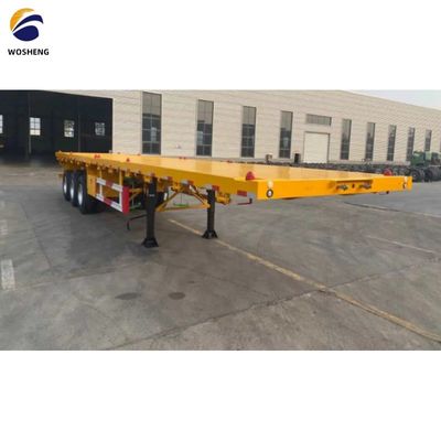 컨테이너 평면 반 트레일러 잎 스프링 90x13/16x10 층과 30-70t 용량