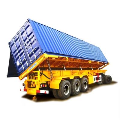 40tons 덤프 반 트레일러 티퍼 티핑 사이드 트럭 트레일러와 2&quot;/3.5&quot; 킹 핀