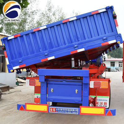 40tons 덤프 반 트레일러 티퍼 티핑 사이드 트럭 트레일러와 2&quot;/3.5&quot; 킹 핀