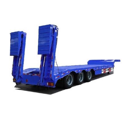 13000x3000x3300mm 우수한 제조업 Wosheng 3Axis Lowbed Lowboy 트럭 반 트레일러