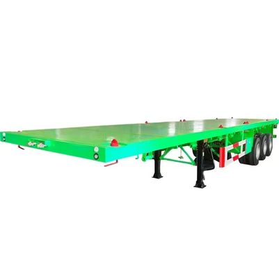 다기능 3 축 트레일러 평면 12.00R22.5 타이어 12500x2500x1600-3100mm