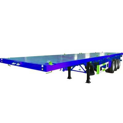 운송 20ft 40ft 컨테이너 WS 컨테이너 트위스트 잠금 50ft 또는 53 ft 평면 트레일러