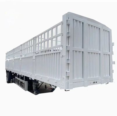 직접 생산 및 판매 3 축 4 축 울타리 트레일러 최대 용량 30000 kg
