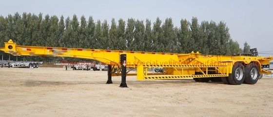 잎 스프링 90W mm*13/16 두께 mm*10 층 Wosheng 컨테이너 스켈레톤 반 트레일러