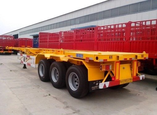 잎 스프링 90W mm*13/16 두께 mm*10 층 Wosheng 컨테이너 스켈레톤 반 트레일러