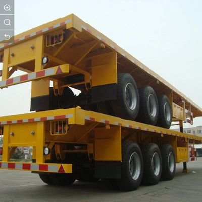 90mm*13mm*10layer Leaf Spring Flatbed Semi Trailer 28t 중량 착륙 기구