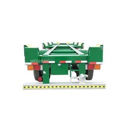 20/40FT 터미널 포트 컨테이너 20/40FT 컨테이너 운송용 스켈레톤 반 트레일러