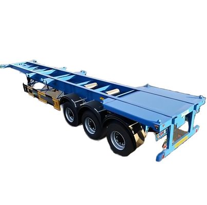 최대 운용량 30000kg Wosheng 20 40 45 피트 컨테이너 스켈레톤 반 트레일러 할인