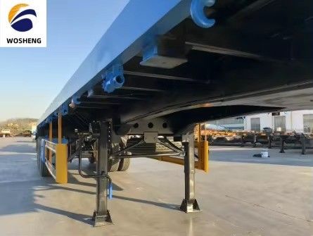 기계식 서스펜션 40 FT 무거운 기계 운송 요구 사항에 대한 반류차