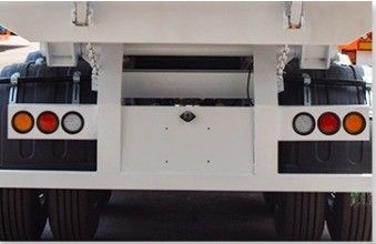 Wosheng 3 Axles 930*250*345M 광물 운송을 위한 반 트레일러 2024 덤프 반 트레일러