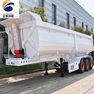 2&quot; 50mm 또는3.5&quot; 90mm JOST 돌 모래 운송 철강 재료를위한 반 트레일러