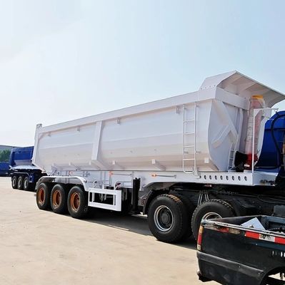 2&quot; 50mm 또는3.5&quot; 90mm JOST 돌 모래 운송 철강 재료를위한 반 트레일러