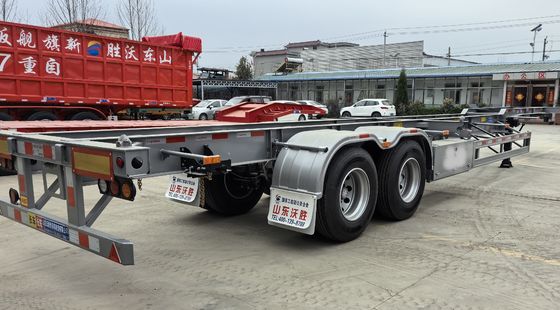 안전 운송 컨테이너 반 트레일러 트위스트 잠금 및 최대 용량 30000 kg