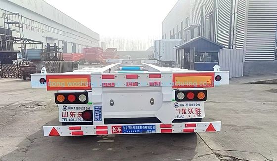안전 운송 컨테이너 반 트레일러 트위스트 잠금 및 최대 용량 30000 kg