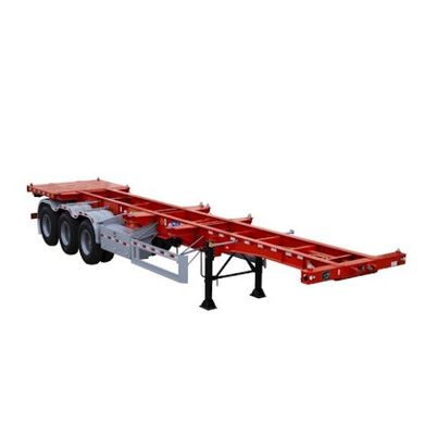 잎 스프링 90W mm*13/16 두께 mm*10 층 40ft Gooseneck 골격 반 트레일러