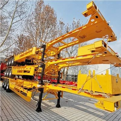 JOST 2&quot; 50mm 또는3.5&quot; 90mm 킹 핀 2024 3 축 골격 컨테이너 차시 반 트레일러