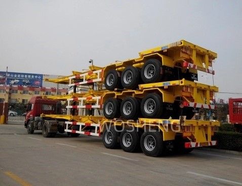12.00R22.5/315 80R22.5/11.00R20 컨테이너 트럭 트레일러용 골격 반 트레일러 선택