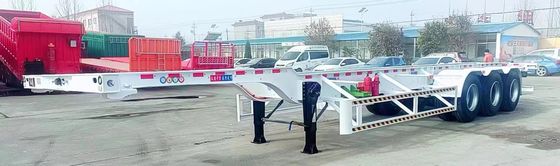 타입 2 축 3 축 4 축 60T 20ft 40ft 컨테이너용 유료 화물 골격 반 트레일러