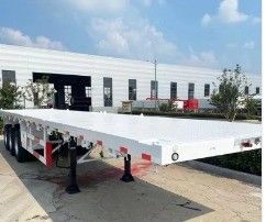 2 3 4축 평면 트레일러 사용자 정의 림 9.0-22.5 컨테이너 크기 20ft 45ft 40ft