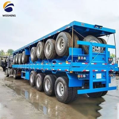 스틸 맥스 페이로드 20T-80T 컨테이너 트레일러