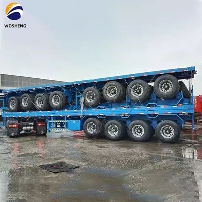 스틸 맥스 페이로드 20T-80T 컨테이너 트레일러