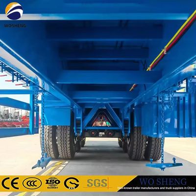 스틸 맥스 페이로드 20T-80T 컨테이너 트레일러