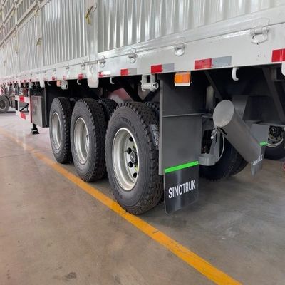 3 축 4 축 사이드 플레이트 높이 600mm 800mm 사이드 드롭 울타리 반 트레일러 최대 용량 30000 kg