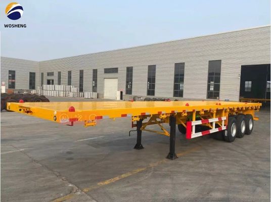 3 4 5 축 20FT 40FT 반류차 타레 무게 20T-80T 20FT 평면 반류차