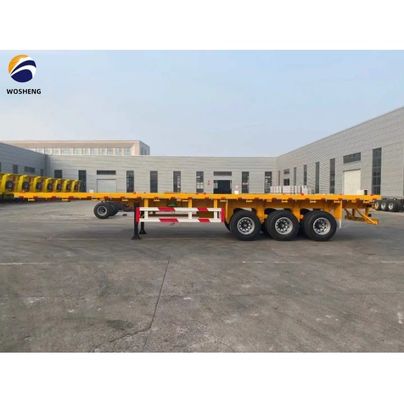 3 4 5 축 20FT 40FT 반류차 타레 무게 20T-80T 20FT 평면 반류차